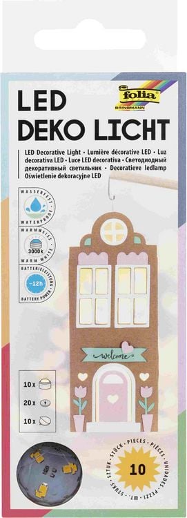 Produktbild: Folia Deko-Licht LED, 10 St&uuml;ck