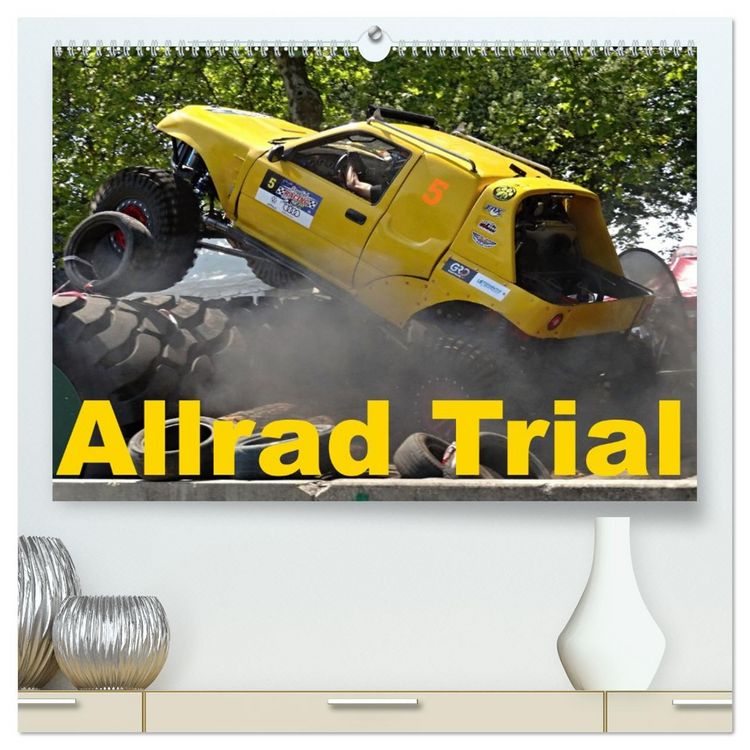 Produktbild: Allrad Trial (hochwertiger Premium Wandkalender 2026 DIN A2 quer), Kunstdruck in Hochglanz