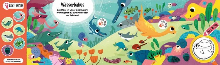 Produktbild: Such mich! H&ouml;r mich! Mal mich! Dino-Babys