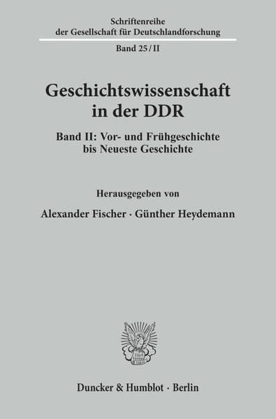 Produktbild: Geschichtswissenschaft in der DDR.