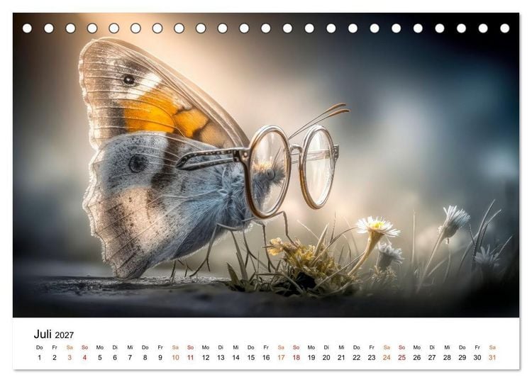 Produktbild: Brillen Bande (Tischkalender 2027 DIN A5 quer), CALVENDO Monatskalender