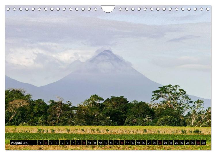 Produktbild: Costa Rica - Pure Lebensfreude (Wandkalender 2026 DIN A4 quer), CALVENDO Monatskalender