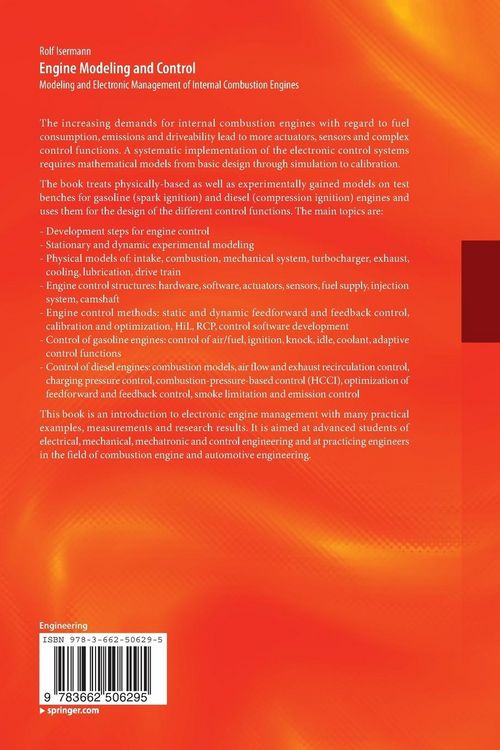 Produktbild: Engine Modeling and Control