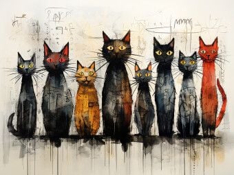 Produktbild: CALVENDO Puzzle Cats | 1000 Teile Lege-Gr&ouml;&szlig;e 64x48cm Foto-Puzzle f&uuml;r gl&uuml;ckliche Stunden