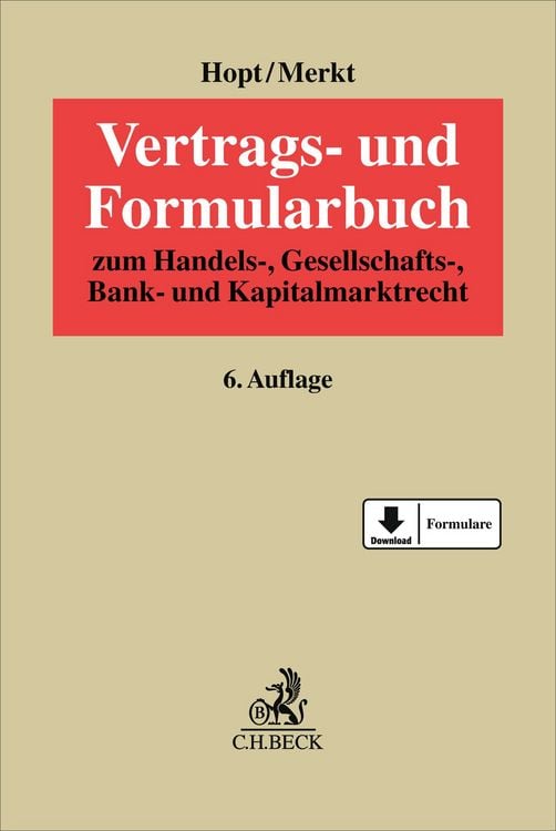 Produktbild: Vertrags- und Formularbuch