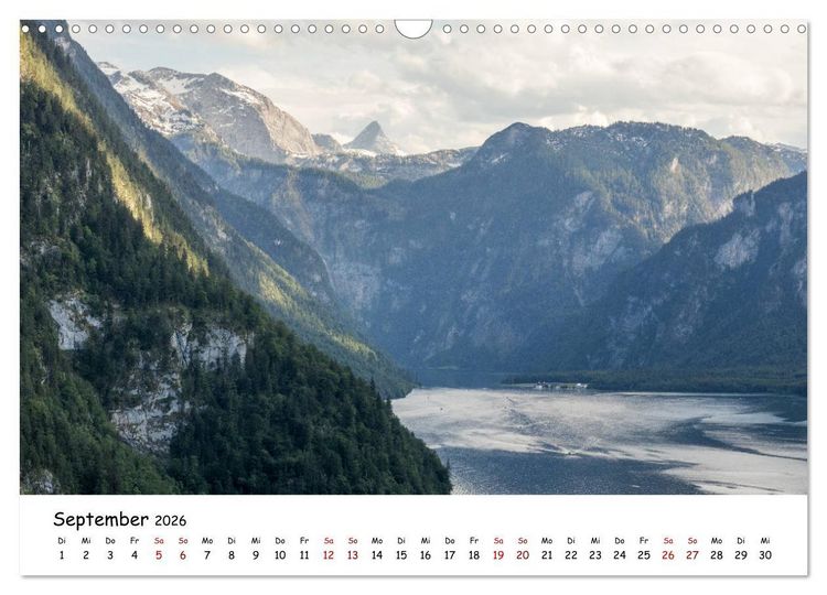 Produktbild: Bergpixels Wanderlust (Wandkalender 2026 DIN A3 quer), CALVENDO Monatskalender