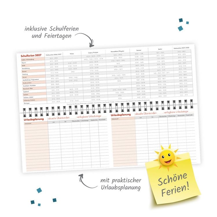 Produktbild: TR&Ouml;TSCH - Schreibtischquerkalender 2 (eine Woche 2 Seiten) 2027
