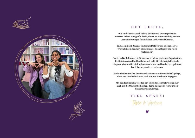 Produktbild: Books are dreams made real &ndash; Mein Buch-Journal &ndash; von den Booktokerinnen @tabeajoanna und @lxvanessaxl: F&uuml;r alle #booklover