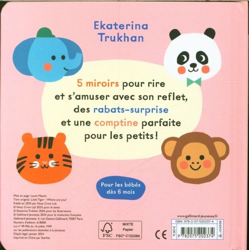Produktbild: Petit singe, o&ugrave; es-tu ?