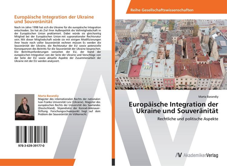 Produktbild: Europ&auml;ische Integration der Ukraine und Souver&auml;nit&auml;t