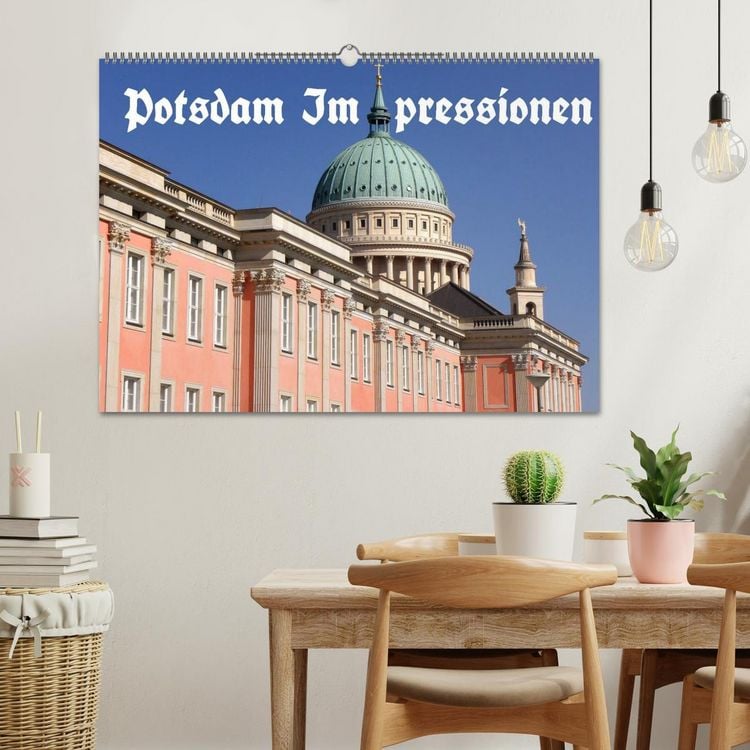 Produktbild: Potsdam Impressionen (Wandkalender 2026 DIN A2 quer), CALVENDO Monatskalender