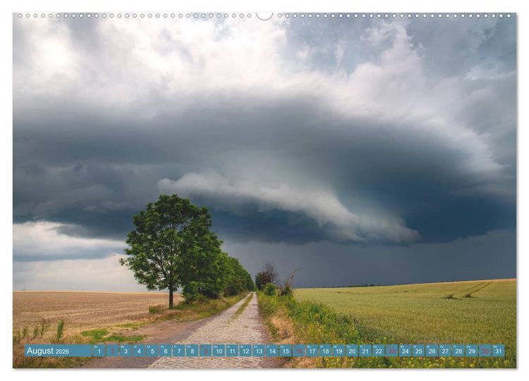 Produktbild: Fantastische Wetterfotos (hochwertiger Premium Wandkalender 2026 DIN A2 quer), Kunstdruck in Hochglanz