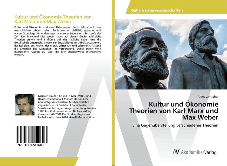 Produktbild: Kultur und &Ouml;konomie Theorien von Karl Marx und Max Weber