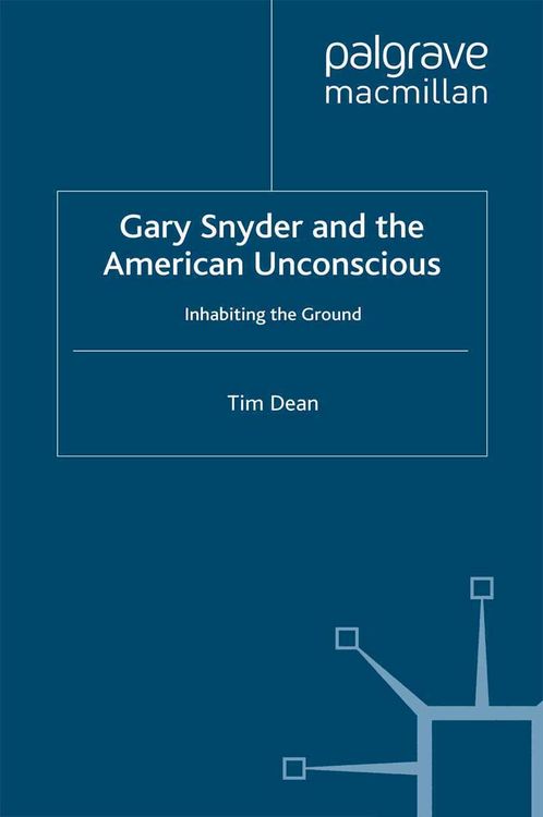 Produktbild: Gary Snyder and the American Unconscious