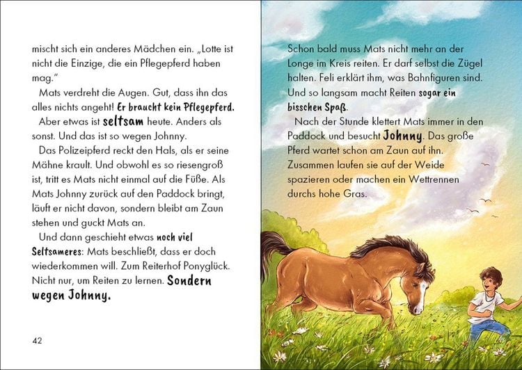 Produktbild: Reiterhof Ponygl&uuml;ck (Band 2) - Ein Polizeipferd in der Reitschule