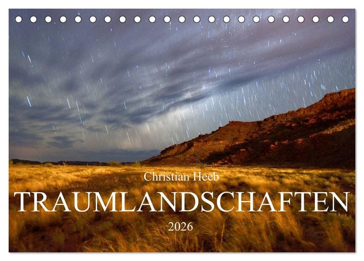 Produktbild: TRAUMLANDSCHAFTEN Christian Heeb (Tischkalender 2026 DIN A5 quer), CALVENDO Monatskalender