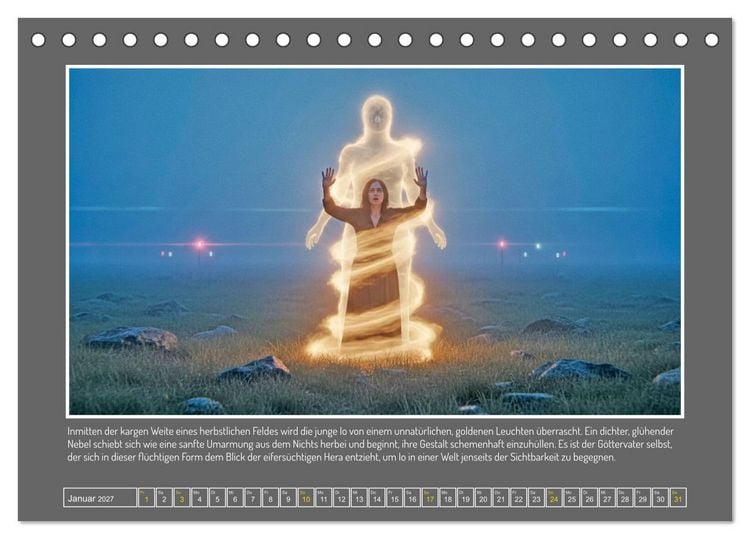 Produktbild: Die Zeus-Aff&auml;ren (Tischkalender 2027 DIN A5 quer), CALVENDO Monatskalender
