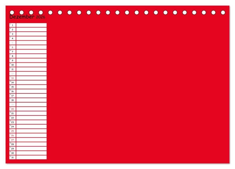 Produktbild: Bunter Bastelkalender (Tischkalender 2026 DIN A5 quer), CALVENDO Monatskalender