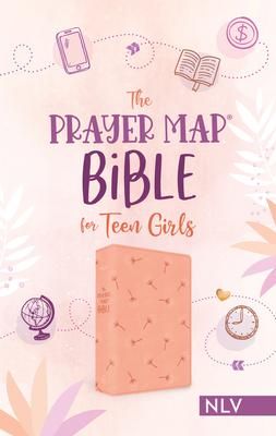Produktbild: The Prayer Map Bible for Teen Girls Nlv [Coral Dandelions]