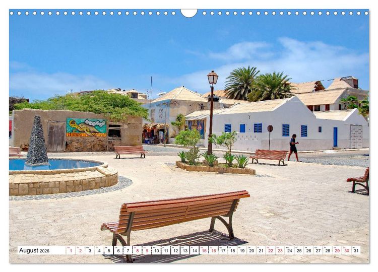Produktbild: Boa Vista - die drittgr&ouml;&szlig;te Kapverdische Insel (Wandkalender 2026 DIN A3 quer), CALVENDO Monatskalender