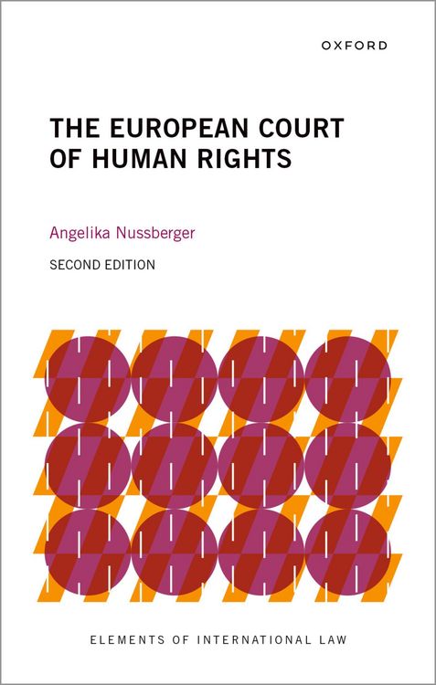 Produktbild: The European Court of Human Rights