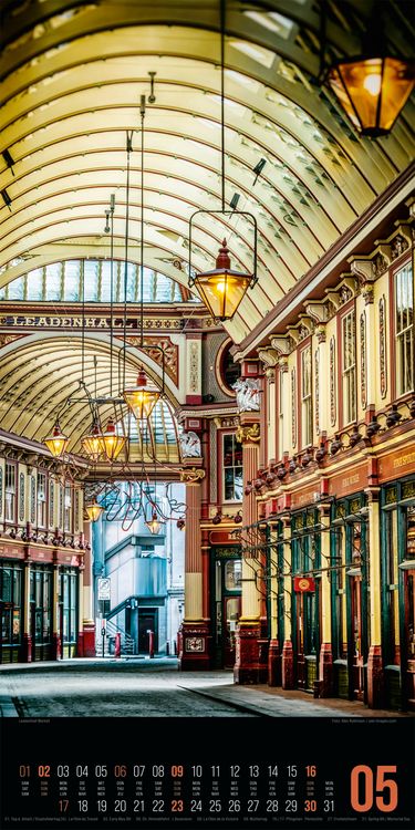 Produktbild: Inside London Kalender 2027