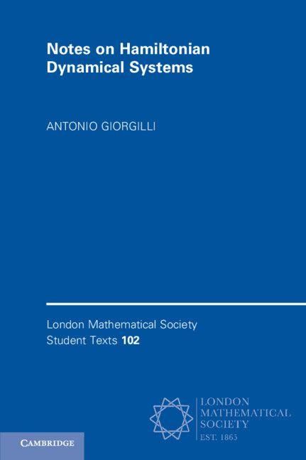 Produktbild: Notes on Hamiltonian Dynamical Systems