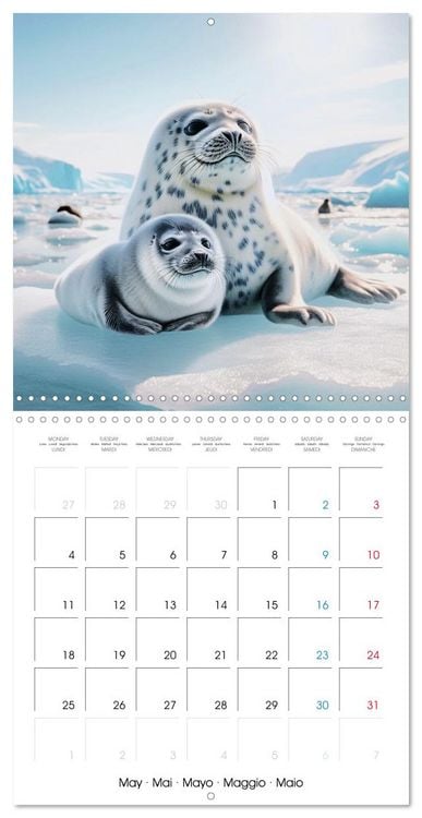 Produktbild: Animals of Arctic (Wall Calendar 2026 12 &times; 12 Inch) CALVENDO 12 Month Wall Calendar