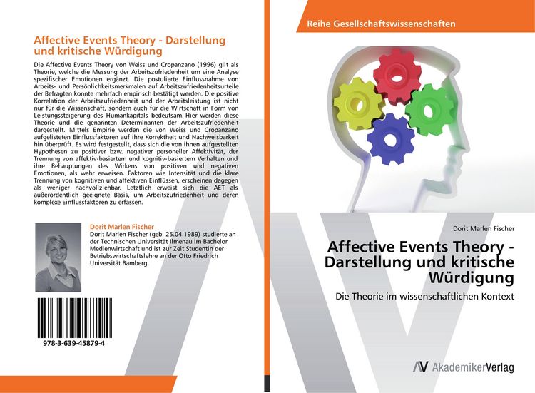 Produktbild: Affective Events Theory - Darstellung und kritische W&uuml;rdigung
