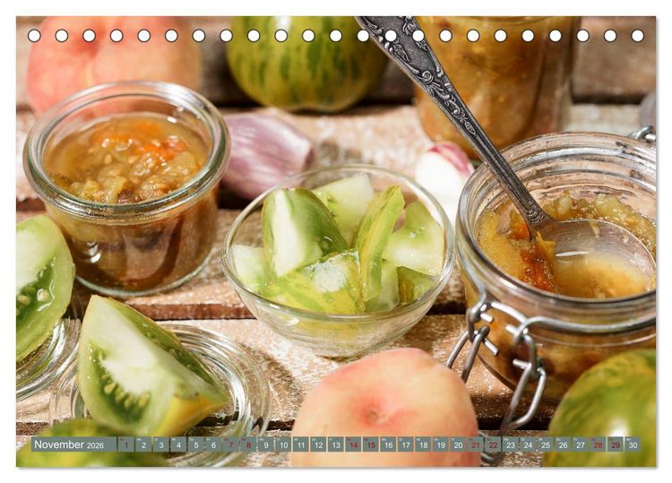 Produktbild: Historische Tomaten - Alte Sch&auml;tze neu entdeckt (Tischkalender 2026 DIN A5 quer), CALVENDO Monatskalender