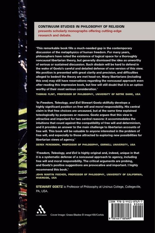 Produktbild: Freedom, Teleology, and Evil