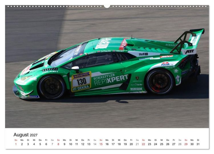 Produktbild: Motorsport aus Sant&rsquo;Agata (hochwertiger Premium Wandkalender 2027 DIN A2 quer), Kunstdruck in Hochglanz