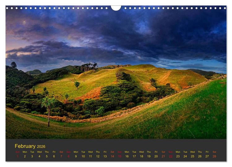 Produktbild: Spirit of New Zealand (Wall Calendar 2026 DIN A3 landscape), CALVENDO 12 Month Wall Calendar