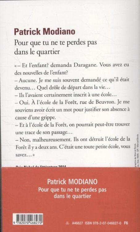 Produktbild: Pour que tu ne te perdes pas dans le quartier