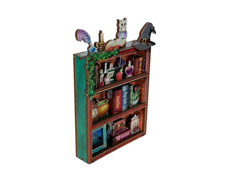 Produktbild: Mini Book Nook DIY Magisches B&uuml;cherregal