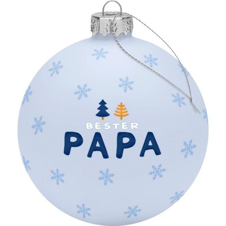 Produktbild: Weihnachtskugel Motiv Papa