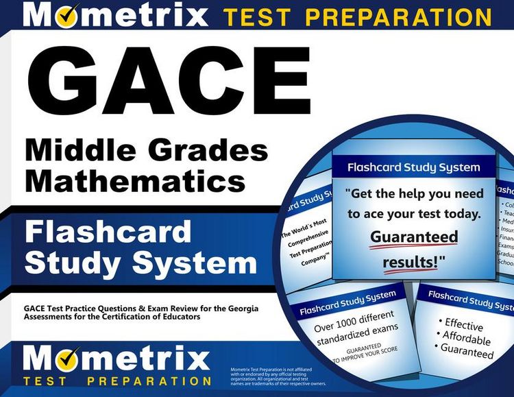 Produktbild: Gace Middle Grades Mathematics Flashcard Study System