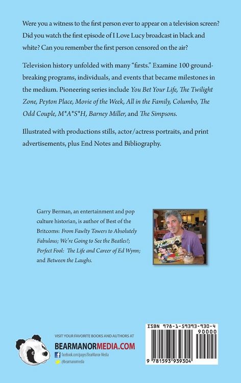 Produktbild: For the First Time on Television... (hardback)