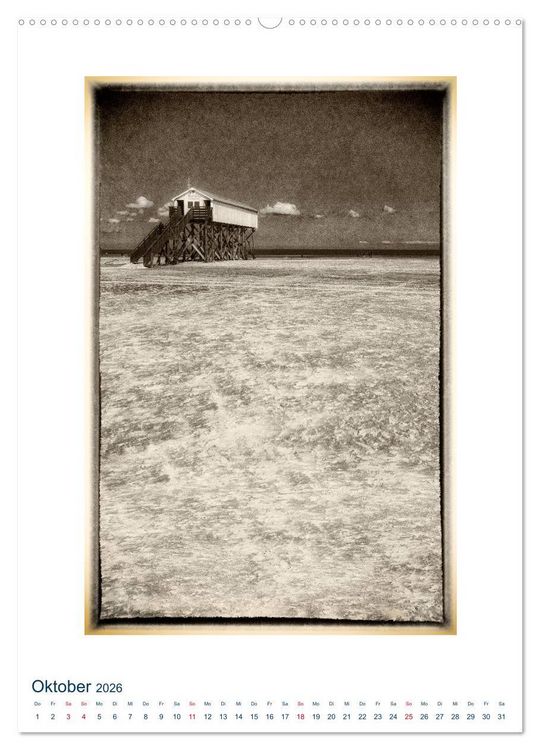 Produktbild: Nordseebrise - Bezauberndes Nordfriesland (hochwertiger Premium Wandkalender 2026 DIN A2 hoch), Kunstdruck in Hochglanz