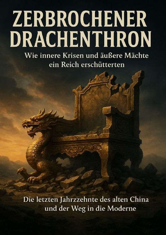 Produktbild: Zerbrochener Drachenthron: Wie innere Krisen und &auml;u&szlig;ere M&auml;chte ein Reich ersch&uuml;tterten