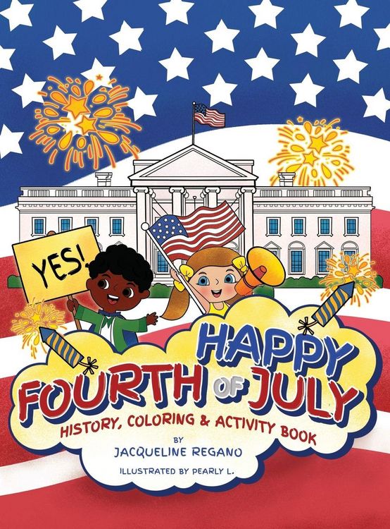 Produktbild: Happy Fourth of July History, Coloring, & Activity Book