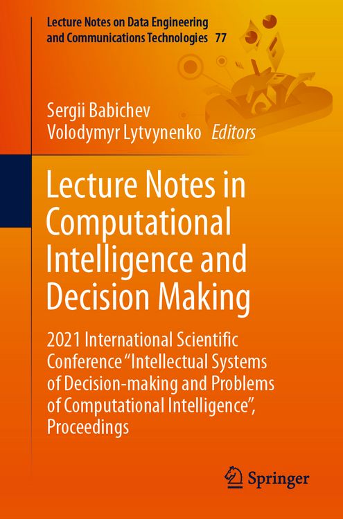 Produktbild: Lecture Notes in Computational Intelligence and Decision Making