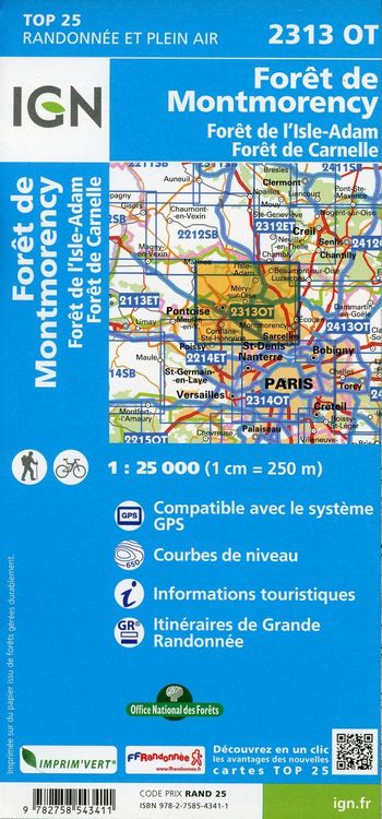 Produktbild: For&ecirc;ts de Montmorency de l'Isle-Adam et de Carnelle