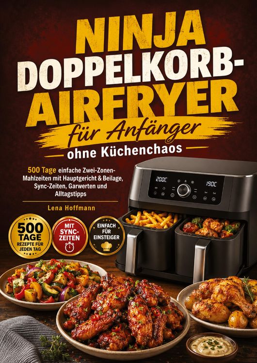 Produktbild: Ninja Doppelkorb-Airfryer f&uuml;r Anf&auml;nger ohne K&uuml;chenchaos