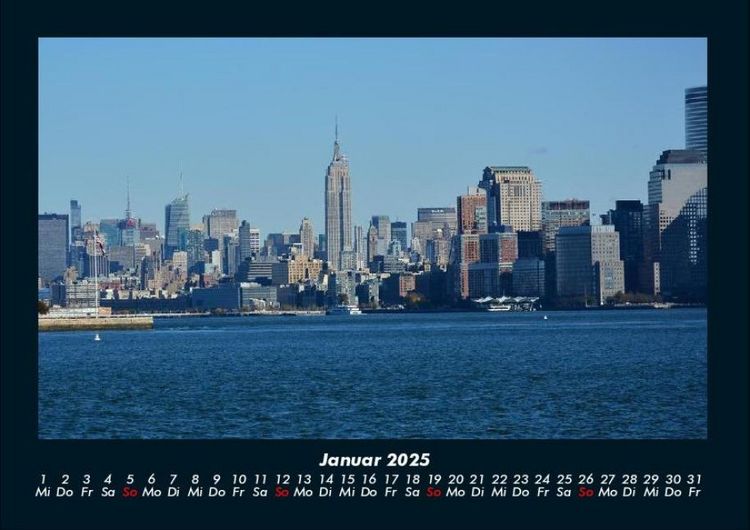 Produktbild: New York 2025 Fotokalender DIN A4