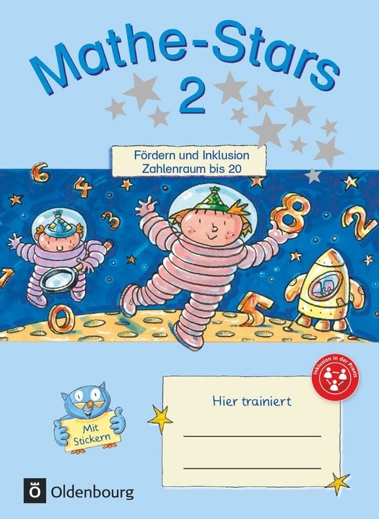 Produktbild: Mathe-Stars - F&ouml;rdern und Inklusion - 2. Schuljahr