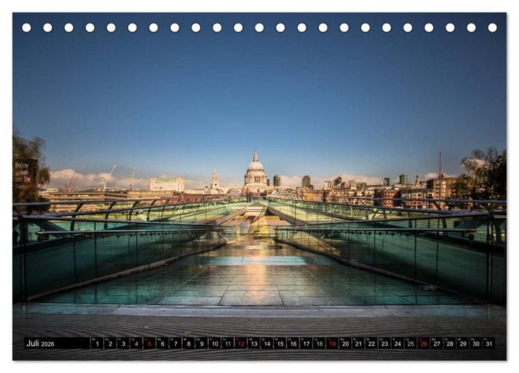 Produktbild: Wundervolles London (Tischkalender 2026 DIN A5 quer), CALVENDO Monatskalender