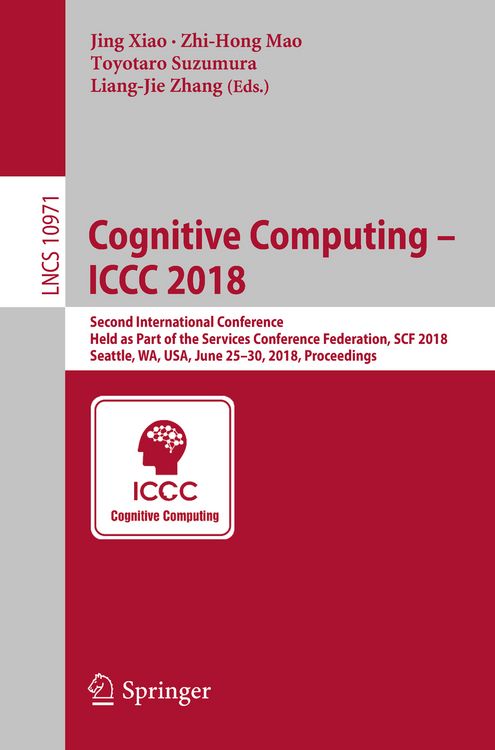 Produktbild: Cognitive Computing &ndash; ICCC 2018