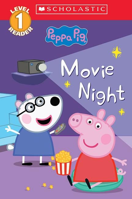Produktbild: Movie Night (Peppa Pig: Scholastic Level 1 Reader #13)