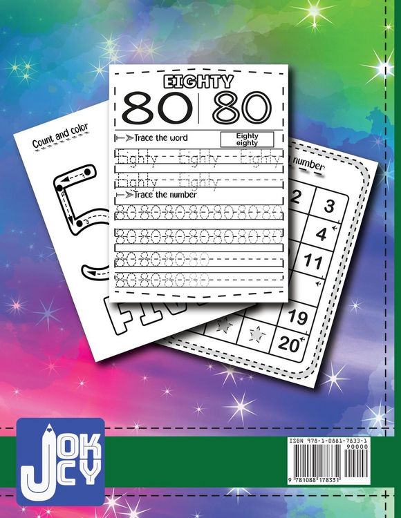 Produktbild: First Number Tracing Workbook for Kindergarten